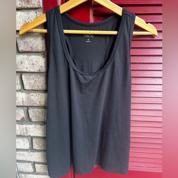 Daily Thread Classic Black Racerback Tank Top - women medium - Picture 6 of 8